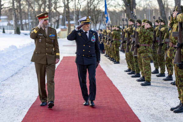 NATO sõjalise komitee esimees külastas Eestit