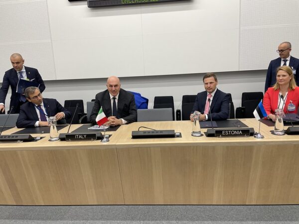 Kaitseminister Pevkur ja Itaalia kaitseminister Guido Crosetto