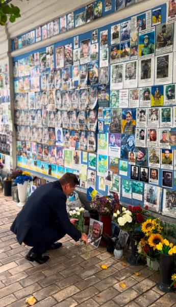 Kaitseminister Hanno Pevkur Ukrainas