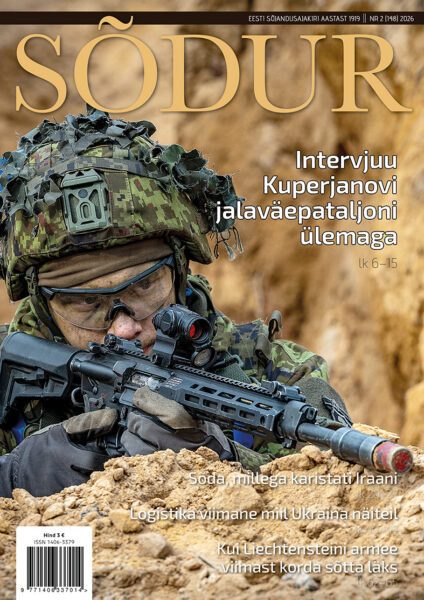 Ajakirja Sõdur nr 2/2026 esikaas