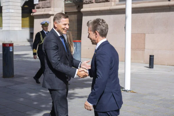 Hanno Pevkur ja Pål Jonson.