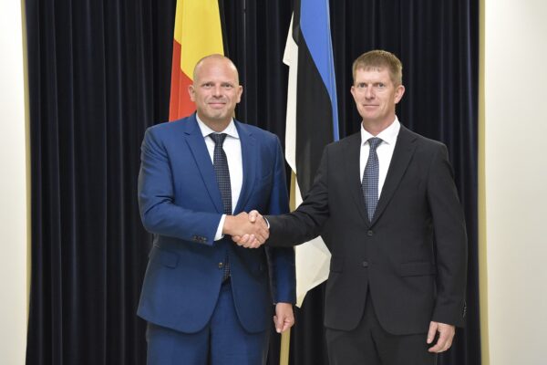 Belgia kaitseminister Theo Francken ja Eesti kaitseminister Martin Herem